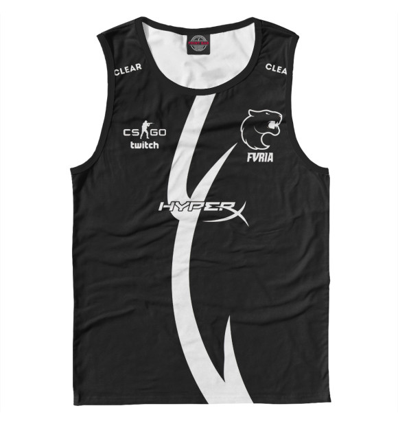 Майка для мальчика с изображением Counter-Strike цвета Белый