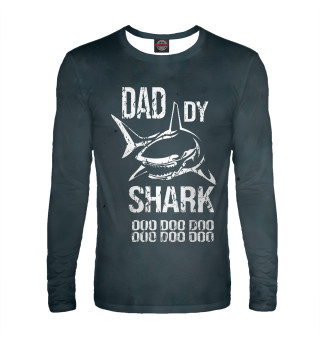 Лонгслив для мальчика Daddy Big Shark DOO