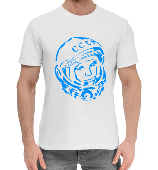 Хлопковая футболка для мальчиков Юрий Гагарин СССР