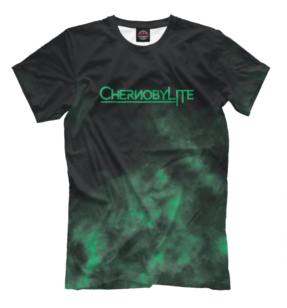 Мужская футболка с изображением Chernobylite цвета Белый