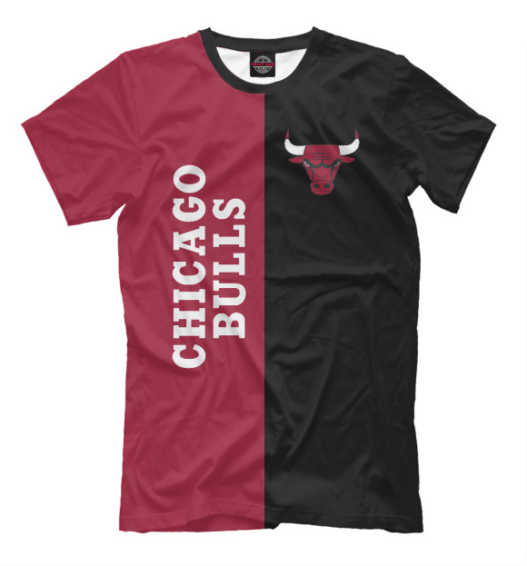 Футболка для мальчиков с изображением Chicago Bulls цвета Белый