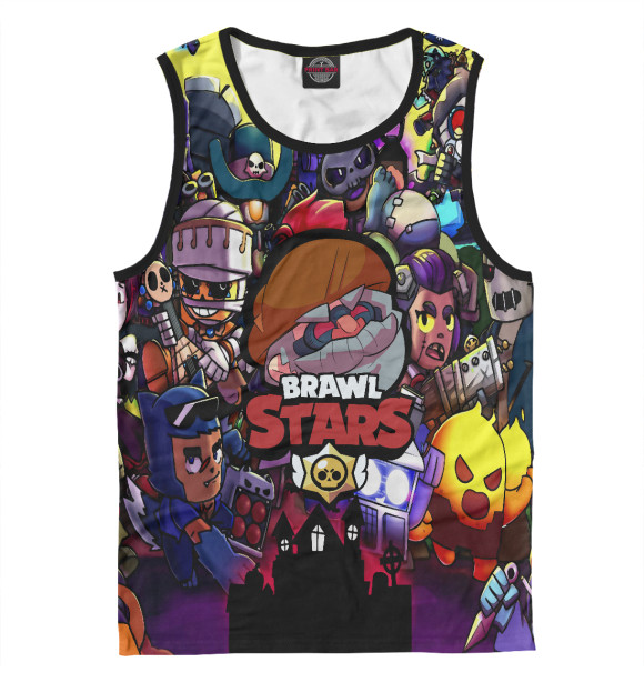 Майка для мальчика с изображением Dinomike | Диномайк цвета Белый