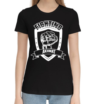 Хлопковая футболка для девочек Akhmat Fight Club