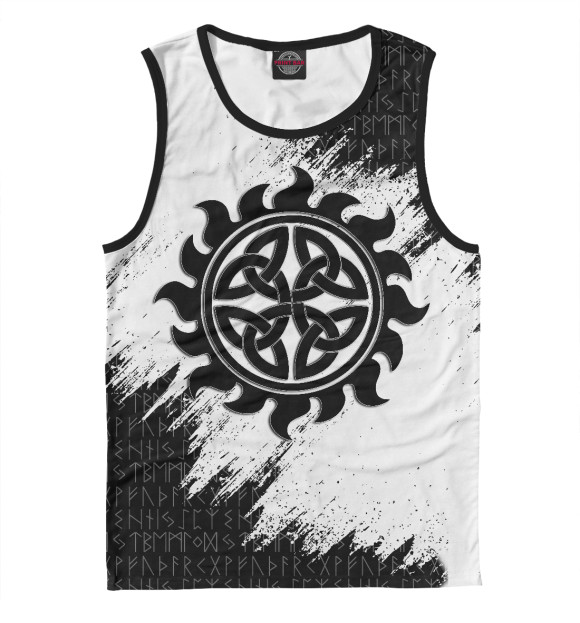 Майка для мальчика с изображением Оберег Грозовик цвета Белый