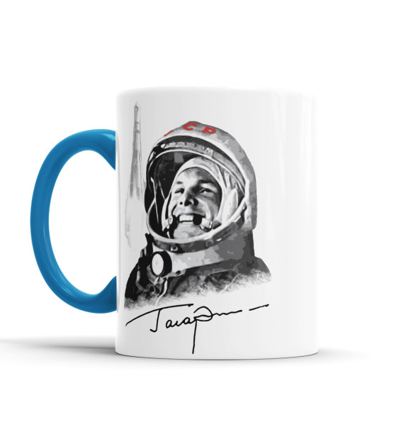 Кружка «Гагарин» — кружка с принтом, магазин Print Bar