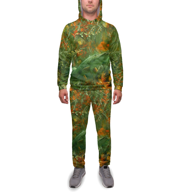  с изображением Камуфляж болото цвета Белый