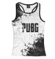 Женская майка-борцовка PUBG