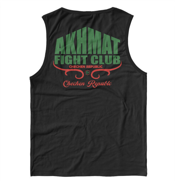 Майка для мальчика с изображением Akhmat Fight Club цвета Белый