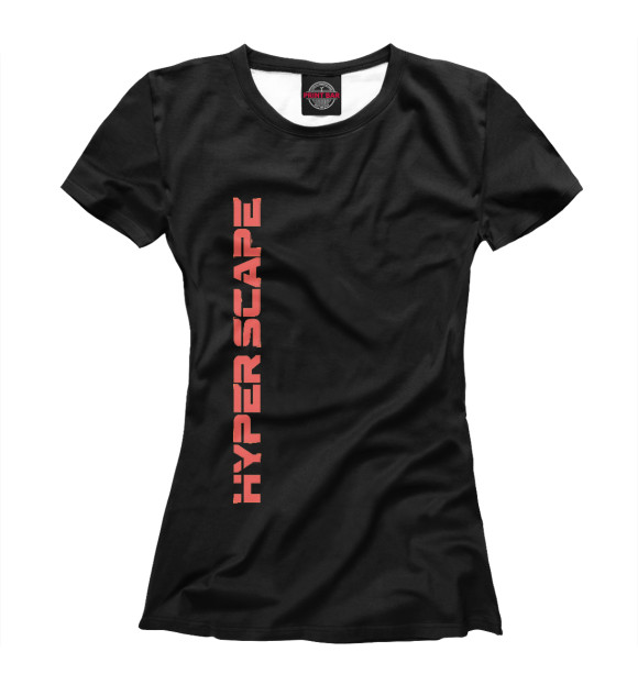 Женская футболка с изображением Hyper Scape цвета Белый