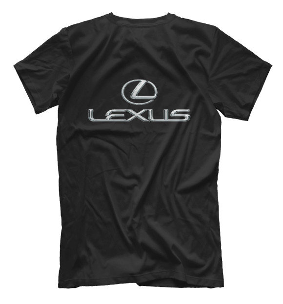 Футболка для мальчиков с изображением Lexus цвета Белый
