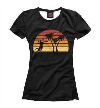 Футболка для девочек Beach Volleyball