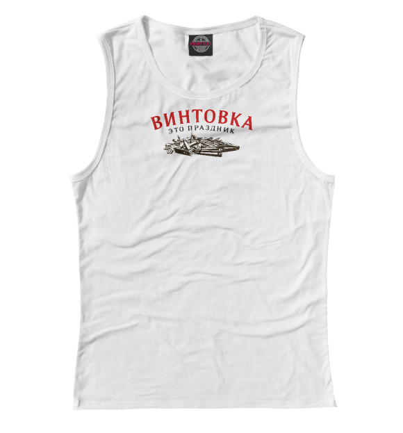 Женская майка с изображением Егор Летов цвета Белый