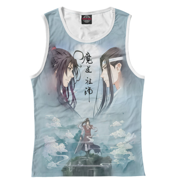 Майка для девочки с изображением Магистр дьявольского культа цвета Белый