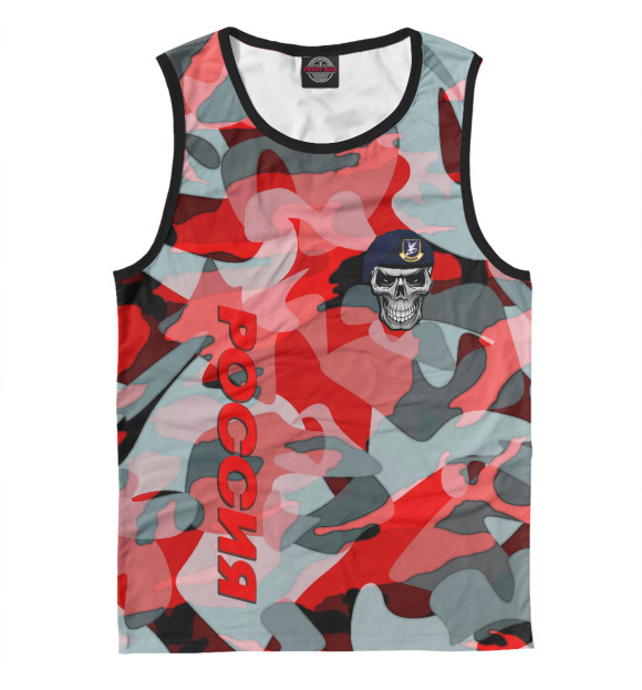 Майка для мальчика с изображением Армия России цвета Белый