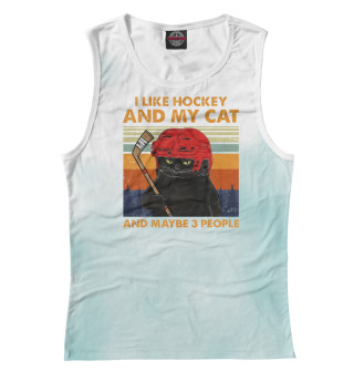 I Like Hockey My Cat