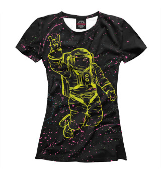 Футболка для девочек I love rock