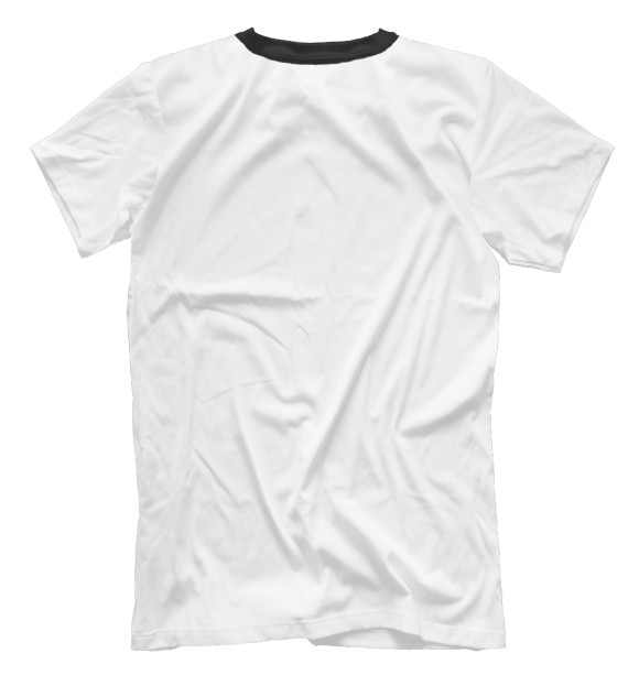 Мужская футболка с изображением Спаси своего кота цвета Белый