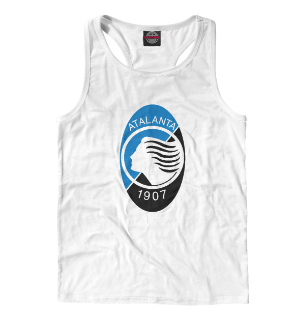 Мужская майка-борцовка с изображением Аталанта цвета Белый