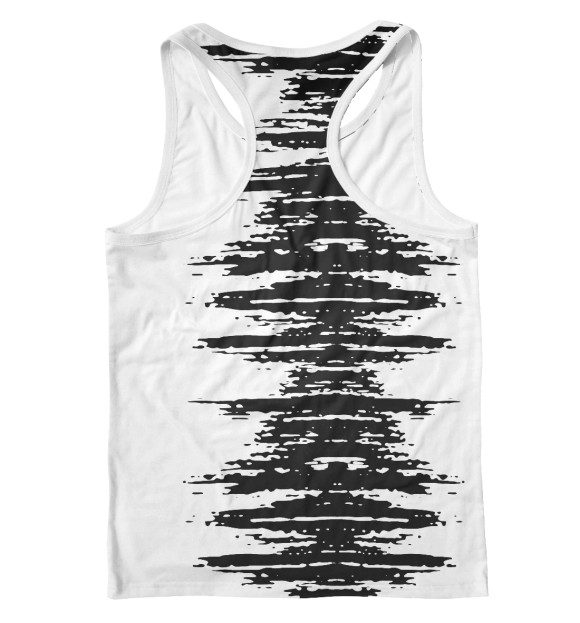 Мужская майка-борцовка с изображением Nickelback цвета Белый