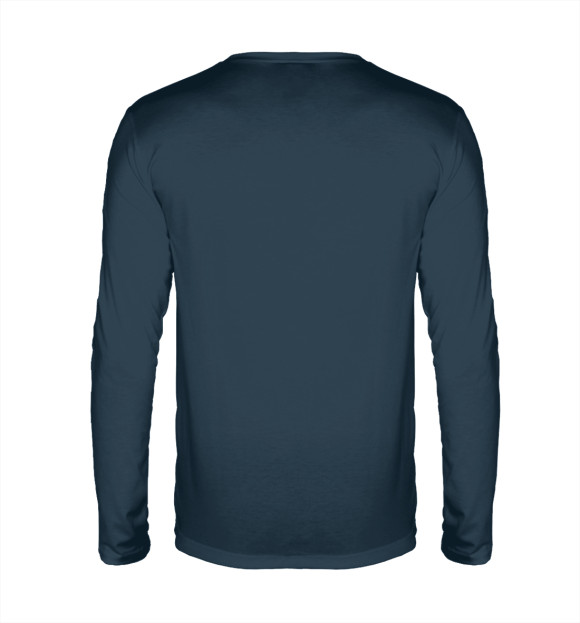 Мужской лонгслив с изображением Хипстер цвета Белый