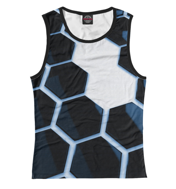 Майка для девочки с изображением Броня цвета Белый