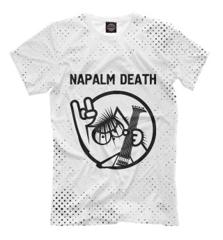 Мужская футболка Napalm Death / Кот