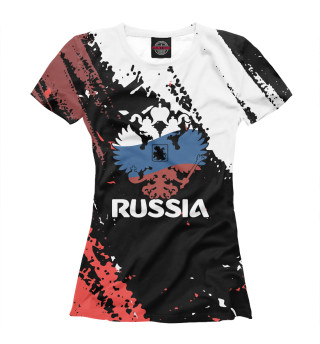 Футболка для девочек RUSSIA