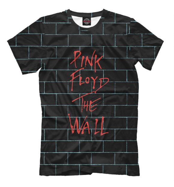 Мужская футболка с изображением Pink Floyd цвета Белый