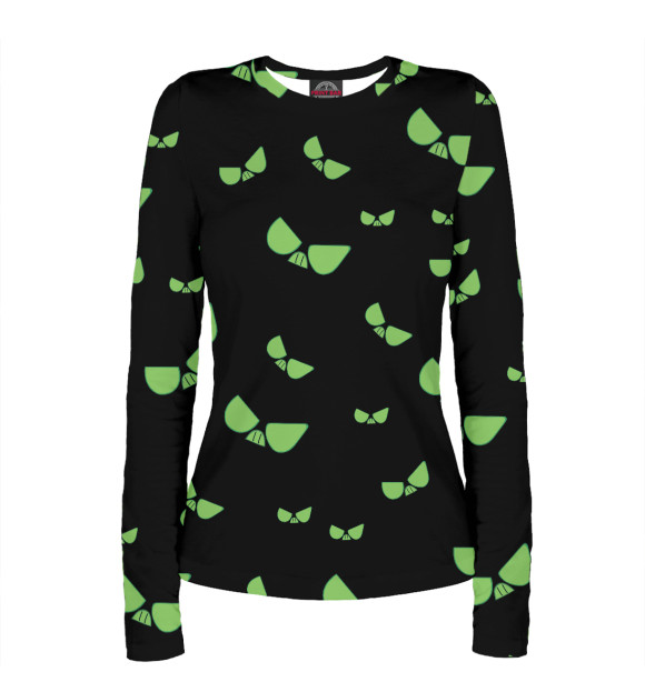 Женский лонгслив с изображением Brawl Stars цвета Белый