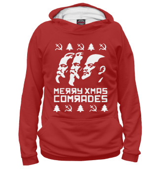 Худи для мальчика Merry Xmas Comrades