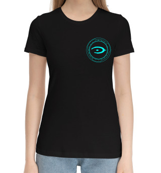 Хлопковая футболка для девочек Halo Infinite (бирюза)
