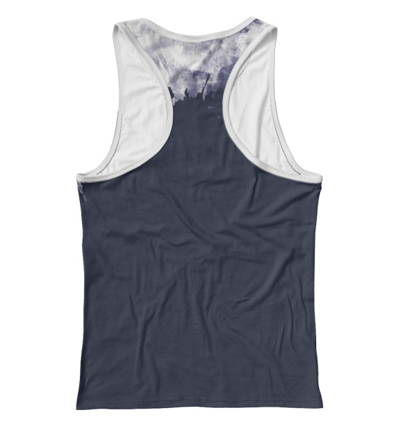 Женская майка-борцовка с изображением Love is Hair цвета Белый