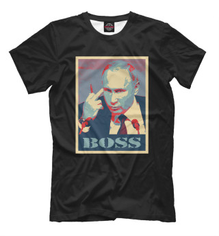 Мужская футболка Putin Boss