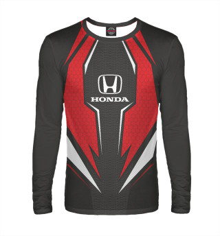 Мужской лонгслив Honda Driver team Red