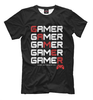 Мужская футболка Gamer