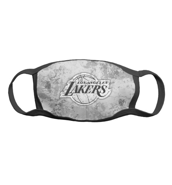 Маска тканевая с изображением La Lakers цвета Белый