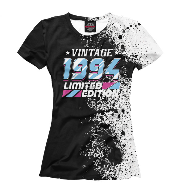 Футболка для девочек с изображением Made In 1994 Vintage цвета Белый