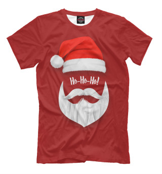 Мужская футболка Санта
