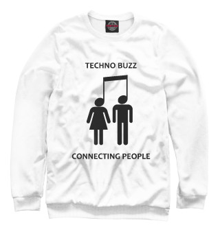 Женский свитшот TECHNO BUZZ