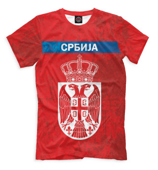 Мужская футболка Србиjа