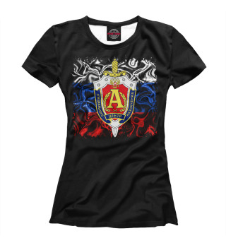 Женская футболка Группа Альфа спецназ