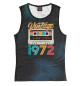 Майка для девочки Vintage 1972