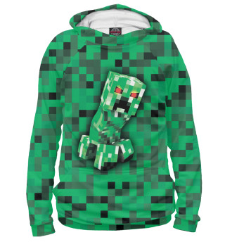Худи для мальчика Minecraft Creeper