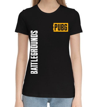 Хлопковая футболка для девочек PUBG: Battlegrounds