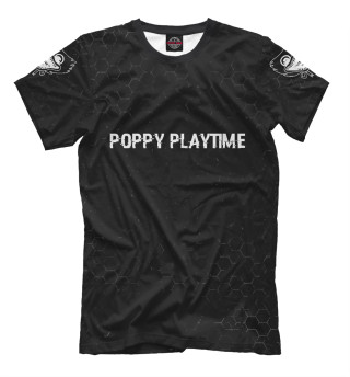 Мужская футболка Poppy Playtime Glitch Black